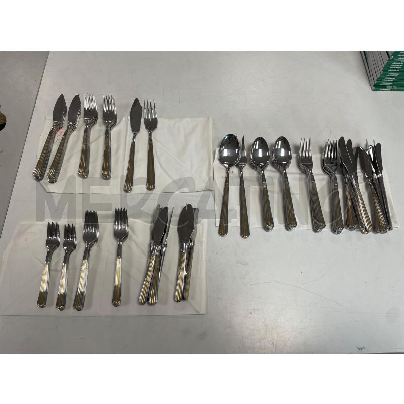 SERVIZIO POSATE INOX  | Mercatino dell'Usato Torino via ceresole 1