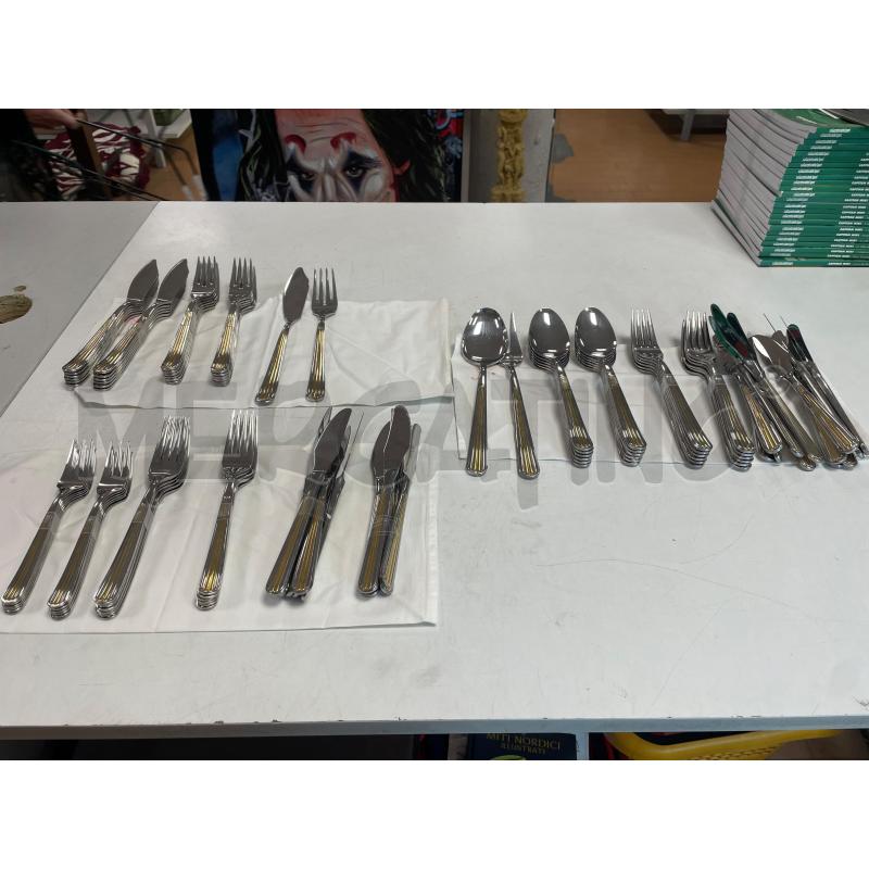 SERVIZIO POSATE INOX  | Mercatino dell'Usato Torino via ceresole 2