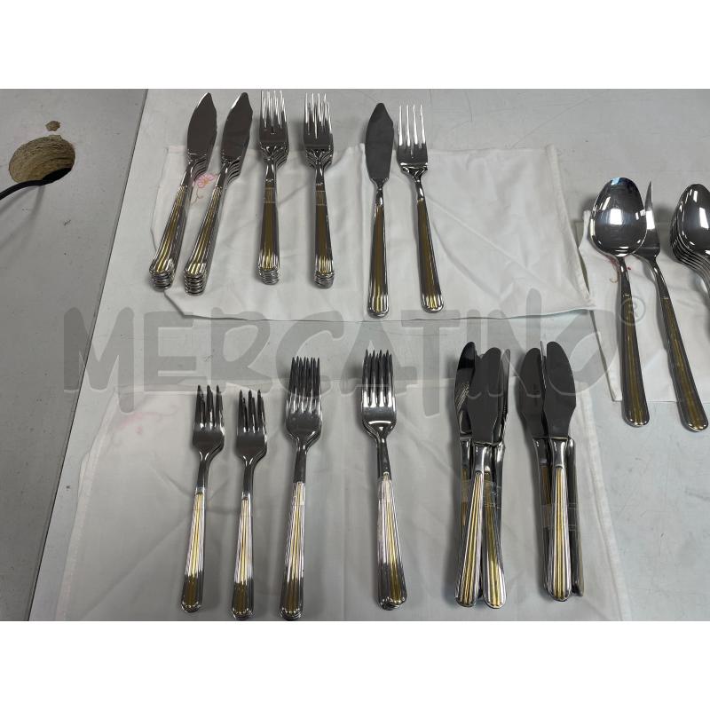 SERVIZIO POSATE INOX  | Mercatino dell'Usato Torino via ceresole 3