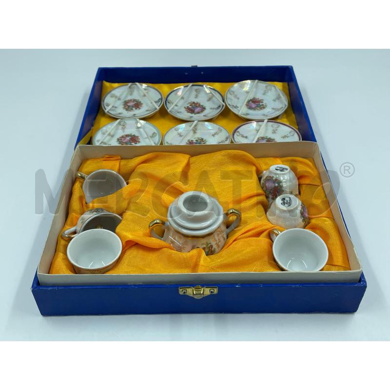 SERVIZIO TAZZINE MINI ADAMO COLLECTION | Mercatino dell'Usato Torino via ceresole 5