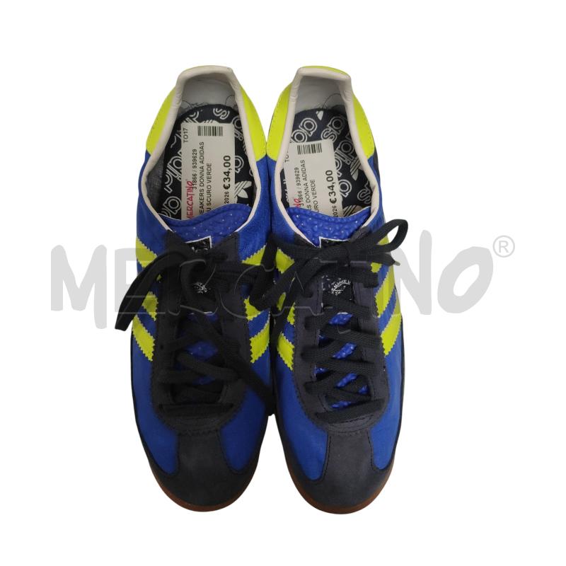 SNEAKERS DONNA ADIDAS BLU SCURO VERDE  | Mercatino dell'Usato Torino via ceresole 2