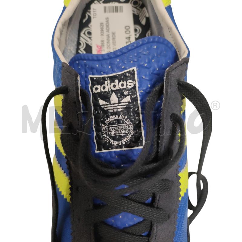 SNEAKERS DONNA ADIDAS BLU SCURO VERDE  | Mercatino dell'Usato Torino via ceresole 5