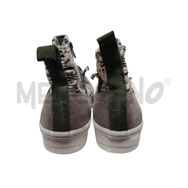 SNEAKERS DONNA COLMAR VERDE BEIGE  | Mercatino dell'Usato Torino via ceresole 3