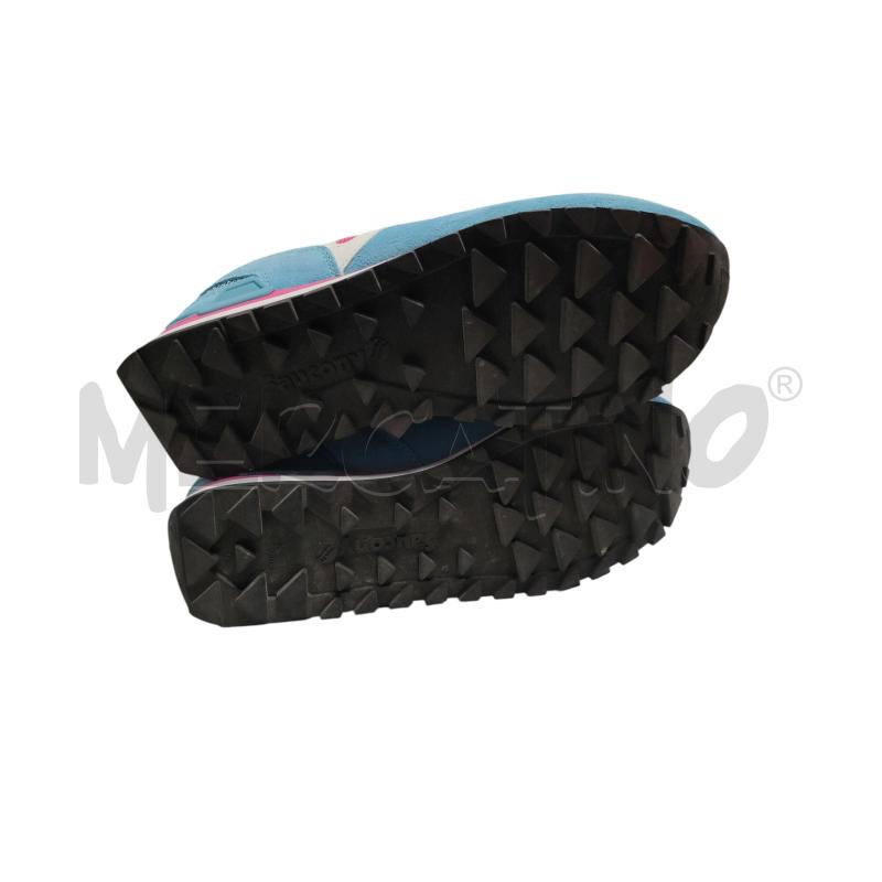 SNEAKERS DONNA SAUCONY FUCSIA AZZURRO  | Mercatino dell'Usato Torino via ceresole 4