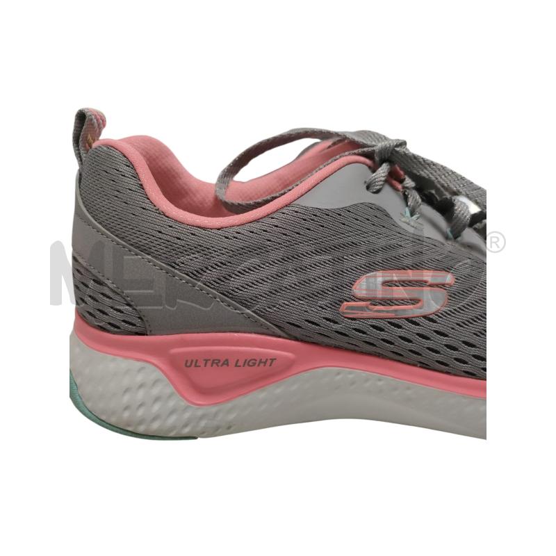SNEAKERS DONNA SKETCHERS GRIGIO ROSA  | Mercatino dell'Usato Torino via ceresole 5