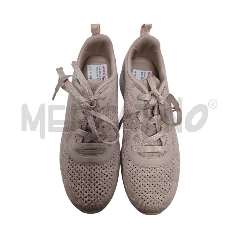SNEAKERS DONNA SKETCHERS ROSA BOBS  | Mercatino dell'Usato Torino via ceresole 2