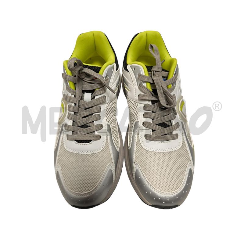 SNEAKERS UOMO BLAUER BIANCO ARGENTO  | Mercatino dell'Usato Torino via ceresole 2