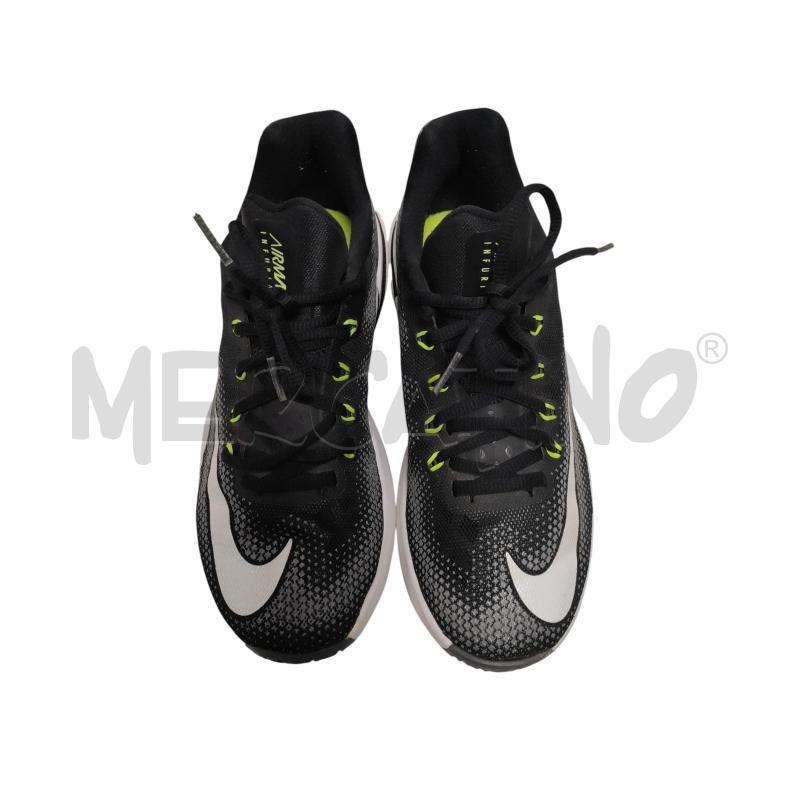 SNEAKERS UOMO NIKE GRIGIO VERDE FLUO  | Mercatino dell'Usato Torino via ceresole 2