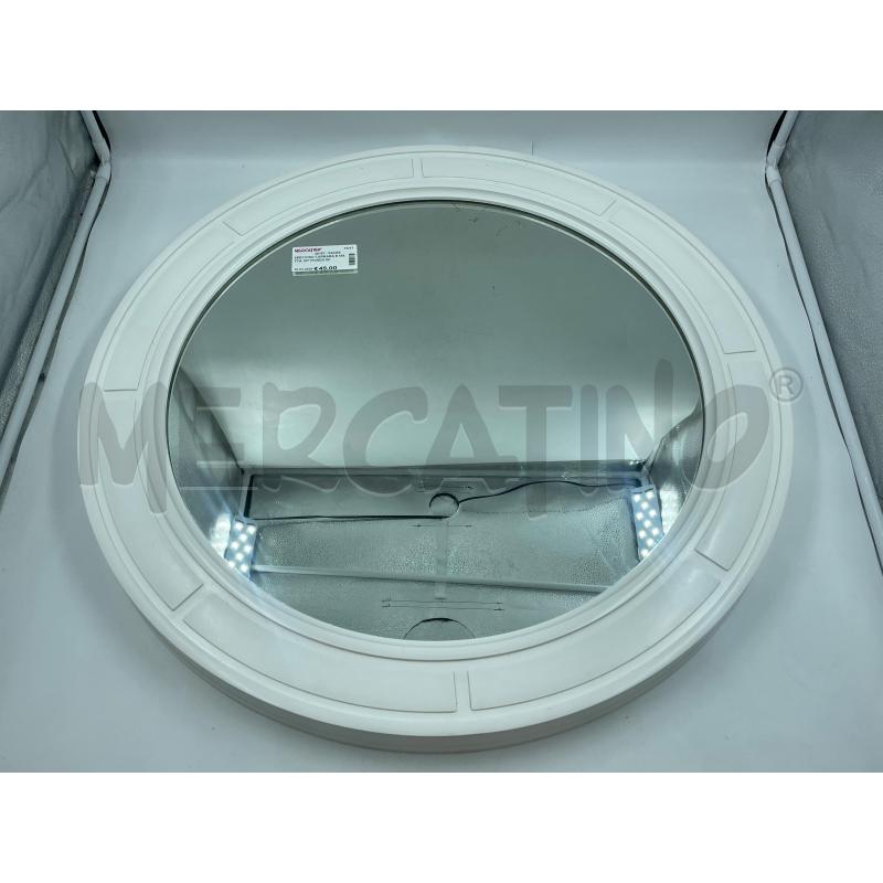 SPECCHIO CARRARA E MATTA 1971TONDO BIANCO | Mercatino dell'Usato Torino via ceresole 1