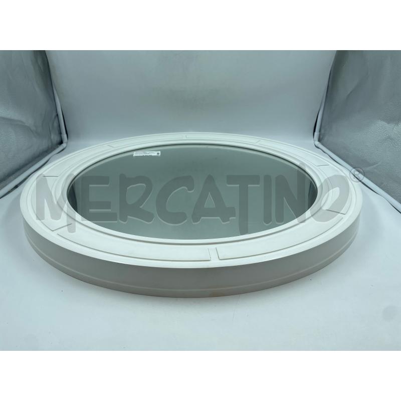 SPECCHIO CARRARA E MATTA 1971TONDO BIANCO | Mercatino dell'Usato Torino via ceresole 5
