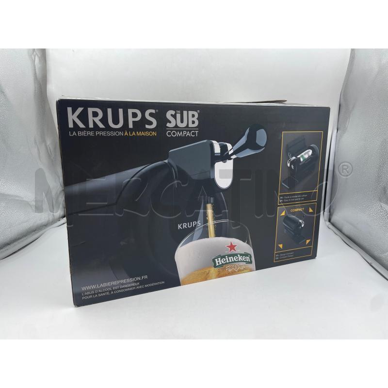 SPILLATRICE BIRRA KRUPS SUB COMPACT | Mercatino dell'Usato Torino via ceresole 2