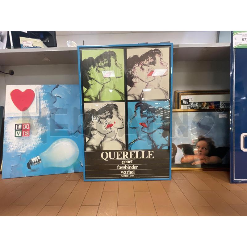 STAMPA QUERELLE GENET FASSBINDER WARHOL | Mercatino dell'Usato Torino via ceresole 1