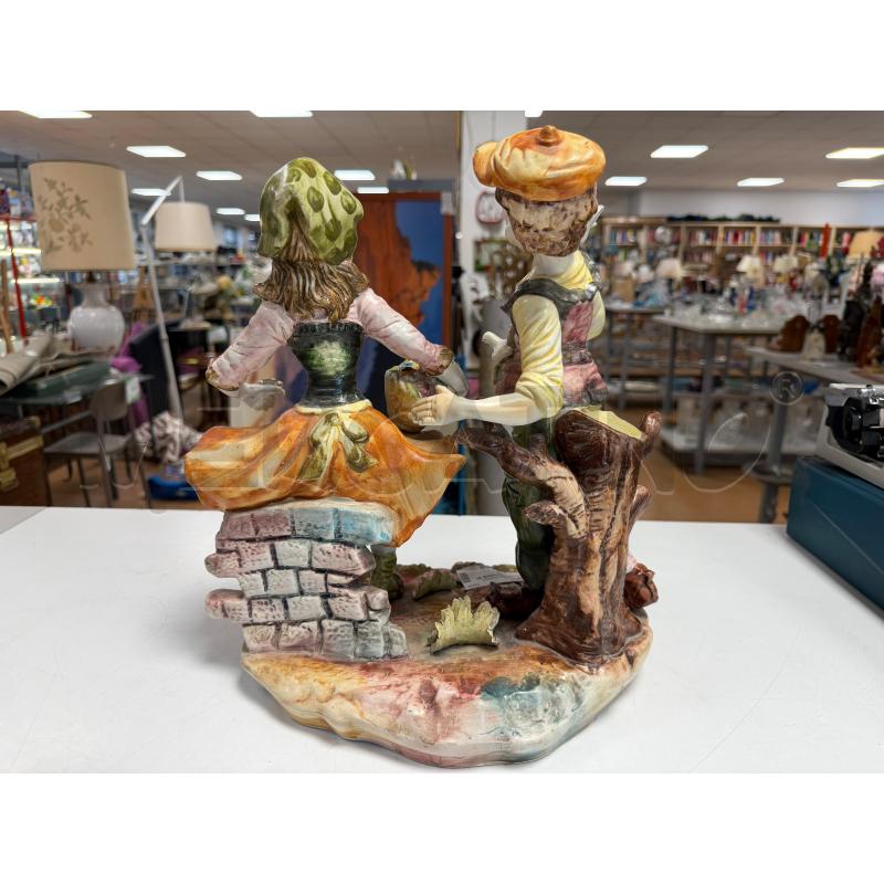 STATUA CAPODIMONTE BIMBI E UCCELLINI | Mercatino dell'Usato Torino via ceresole 4