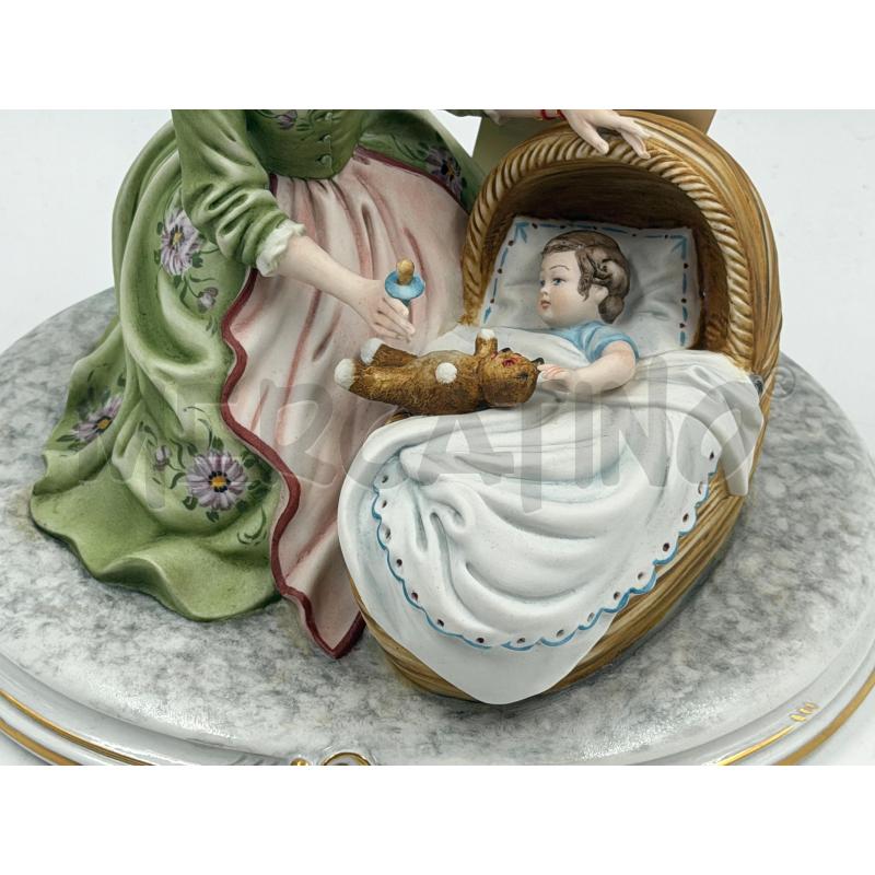 STATUA CAPODIMONTE MAMMA CON BAMBINO  | Mercatino dell'Usato Torino via ceresole 2