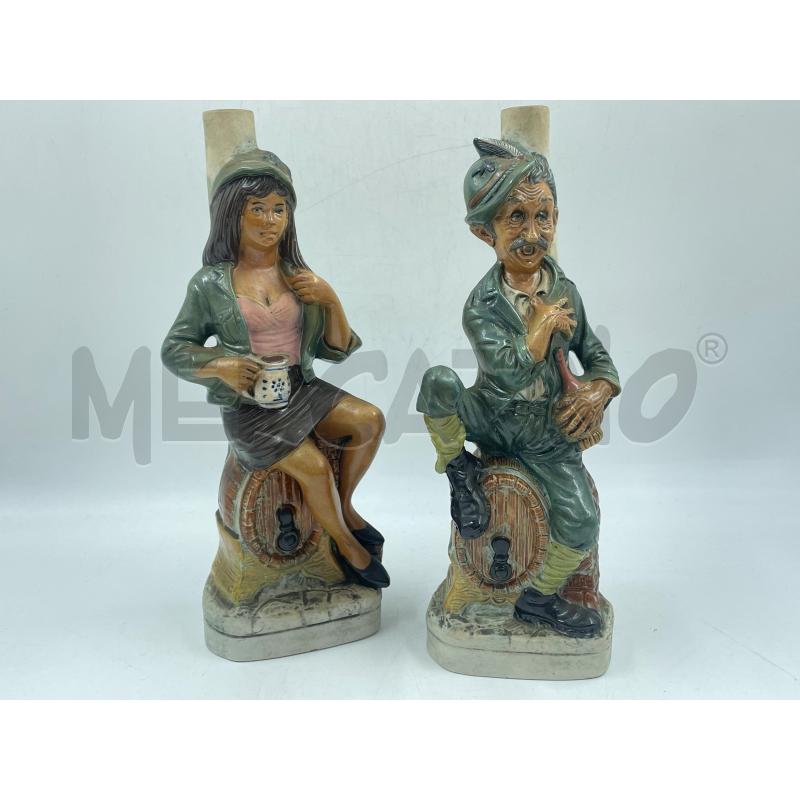 STATUETTE COPPIA ALPINI  | Mercatino dell'Usato Torino via ceresole 1