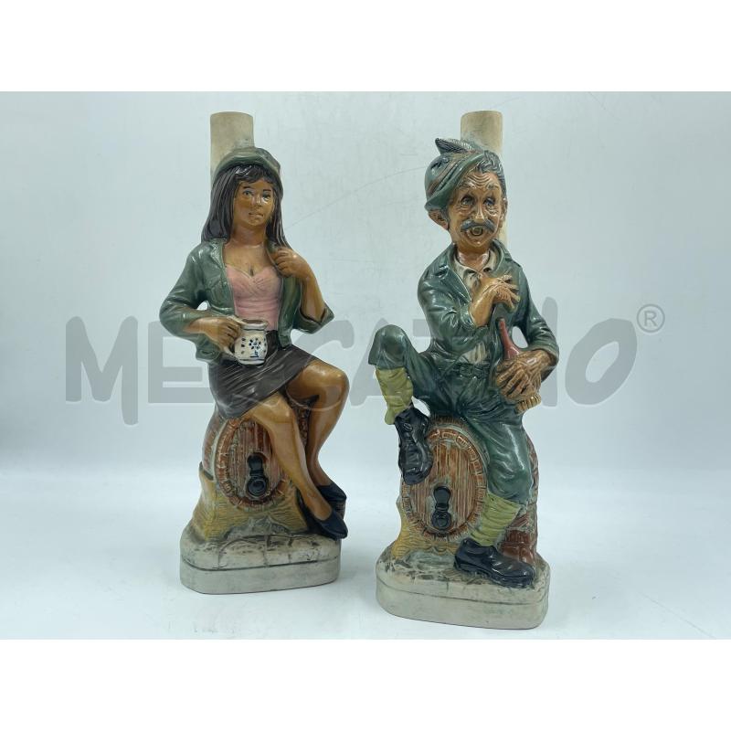 STATUETTE COPPIA ALPINI  | Mercatino dell'Usato Torino via ceresole 4
