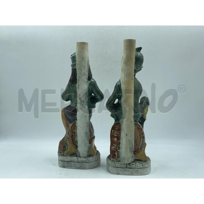 STATUETTE COPPIA ALPINI  | Mercatino dell'Usato Torino via ceresole 5