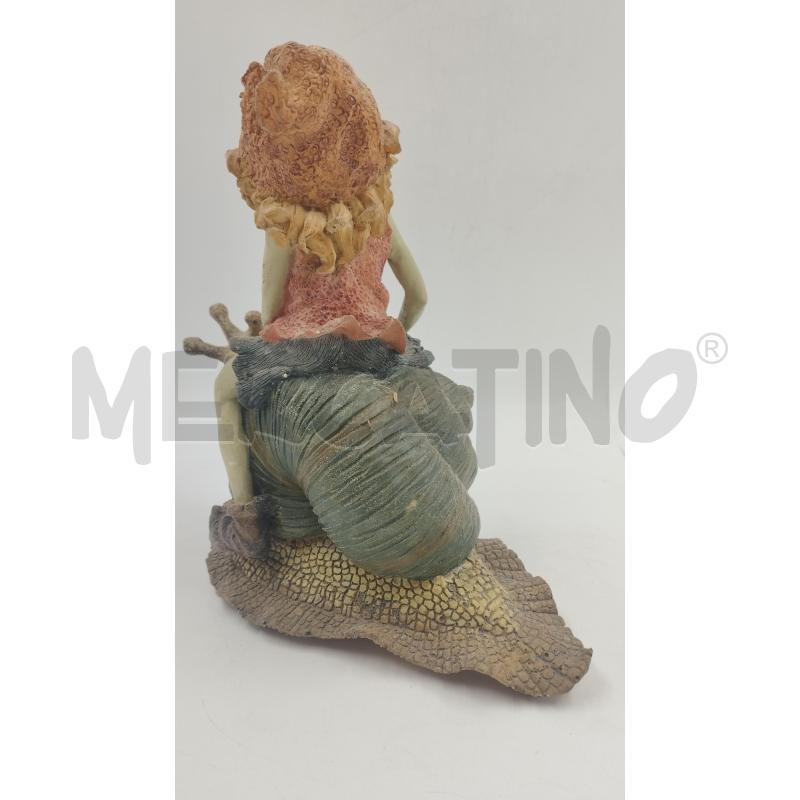 STATUINA ELFO LUMACA | Mercatino dell'Usato Torino via ceresole 2