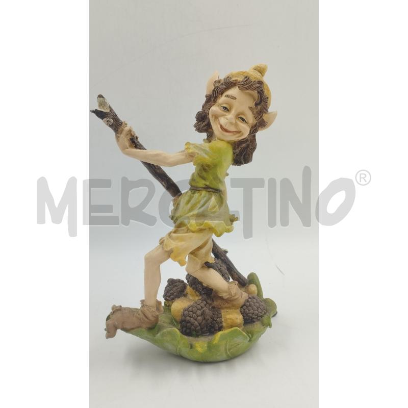 STATUINA ELFO VERDE | Mercatino dell'Usato Torino via ceresole 1
