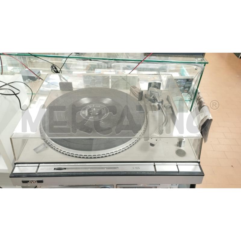 STEREO JVC CON MOBILETTO PIASTRA AMPLIFICATORE RADIO PIATTO | Mercatino dell'Usato Torino via ceresole 2