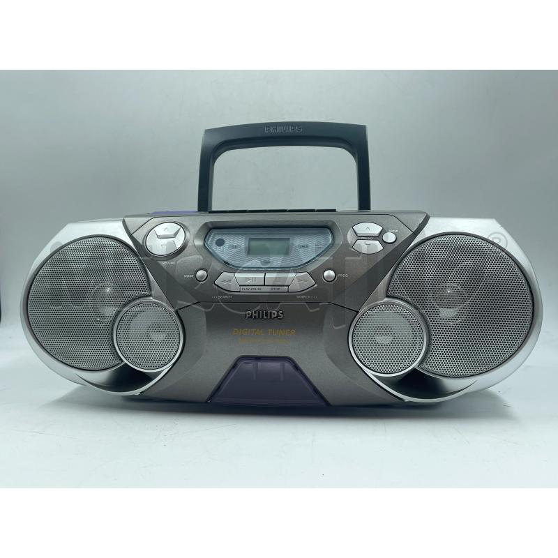 STEREO PHILIPS AZ-1060 DIGITAL TUNER NO CASS. | Mercatino dell'Usato Torino via ceresole 3