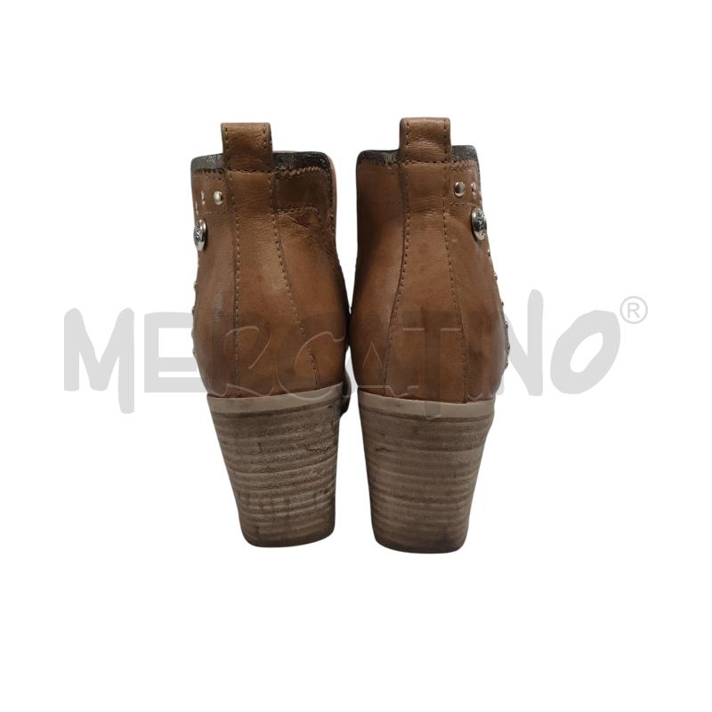 STIVALETTI DONNA NERO GIARDINI BEIGE  | Mercatino dell'Usato Torino via ceresole 3