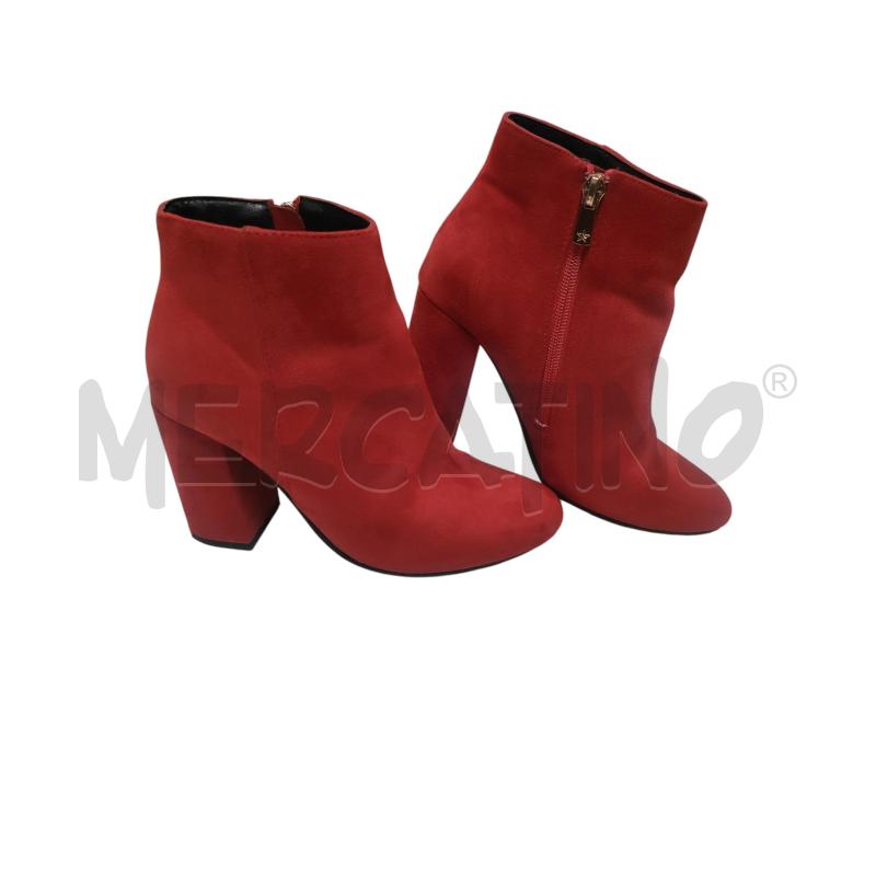STIVALETTI DONNA PRIMADONNA ROSSO SCAMOSCIATO  | Mercatino dell'Usato Torino via ceresole 1