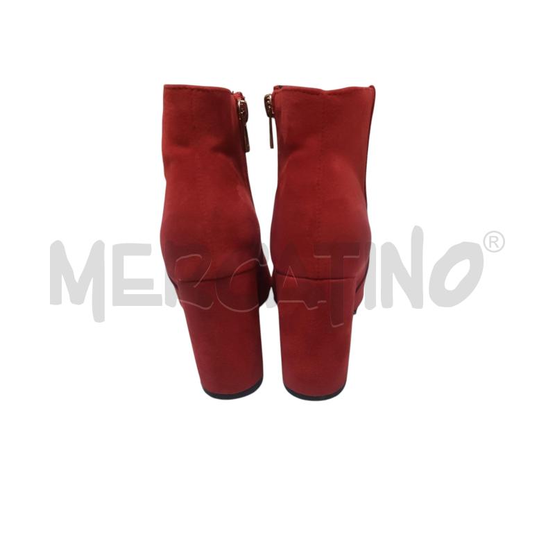 STIVALETTI DONNA PRIMADONNA ROSSO SCAMOSCIATO  | Mercatino dell'Usato Torino via ceresole 3
