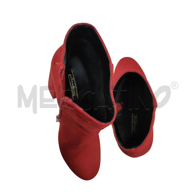 STIVALETTI DONNA PRIMADONNA ROSSO SCAMOSCIATO  | Mercatino dell'Usato Torino via ceresole 5