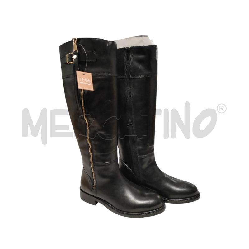 STIVALI DONNA PITTARELLO CLASS NERO VERA PELLE  | Mercatino dell'Usato Torino via ceresole 1