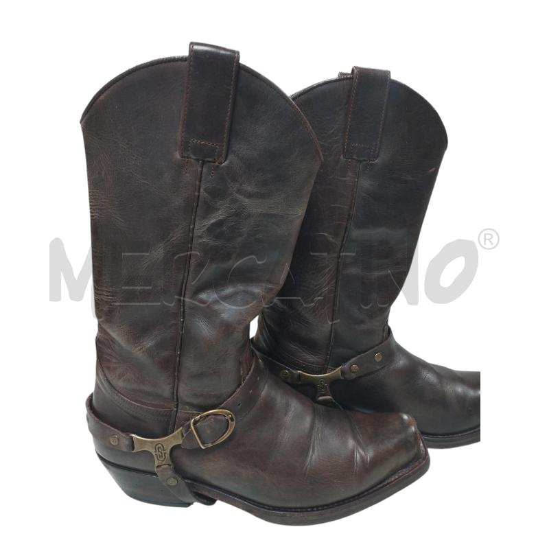 STIVALI UOMO SENDRA PELLE MARRONE 3091 | Mercatino dell'Usato Torino via ceresole 1