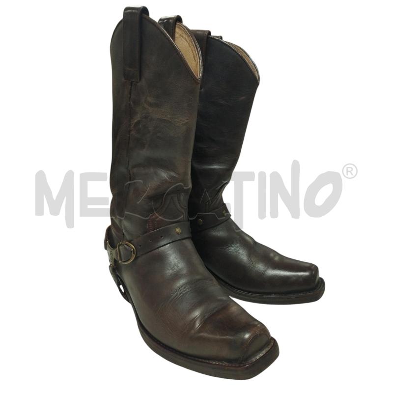 STIVALI UOMO SENDRA PELLE MARRONE 3091 | Mercatino dell'Usato Torino via ceresole 2