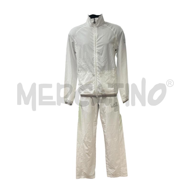 TUTA UOMO EMPORIO ARMANI BIANCA E VERDE | Mercatino dell'Usato Torino via ceresole 1