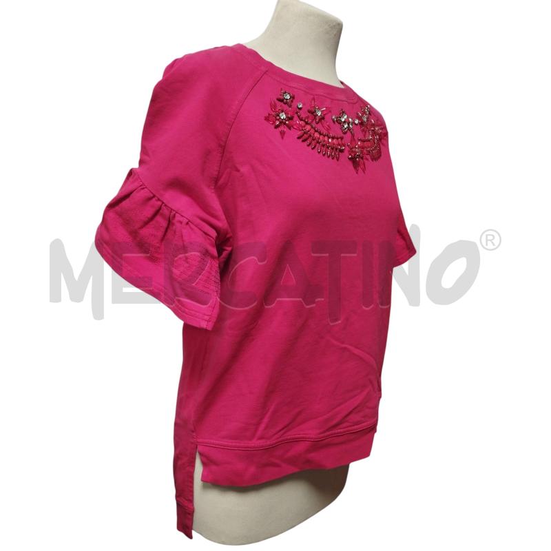 T SHIRT DONNA ELISABETTA FRANCHI ROSSO PIETRE  | Mercatino dell'Usato Torino via ceresole 1
