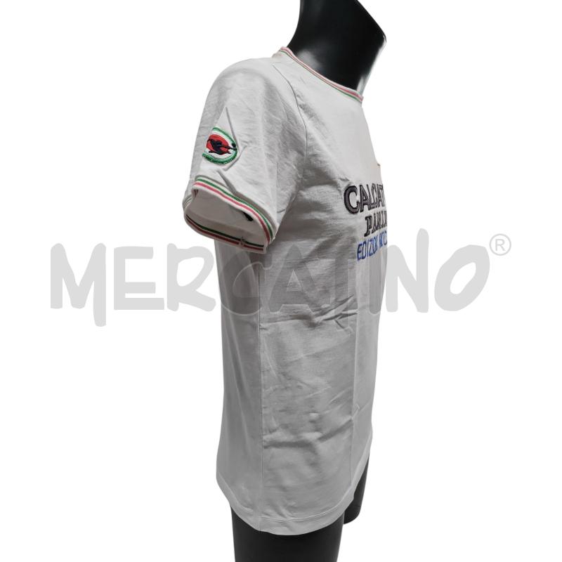 T SHIRT UOMO CALCIATORI PANINI MODENA BIANCO | Mercatino dell'Usato Torino via ceresole 2