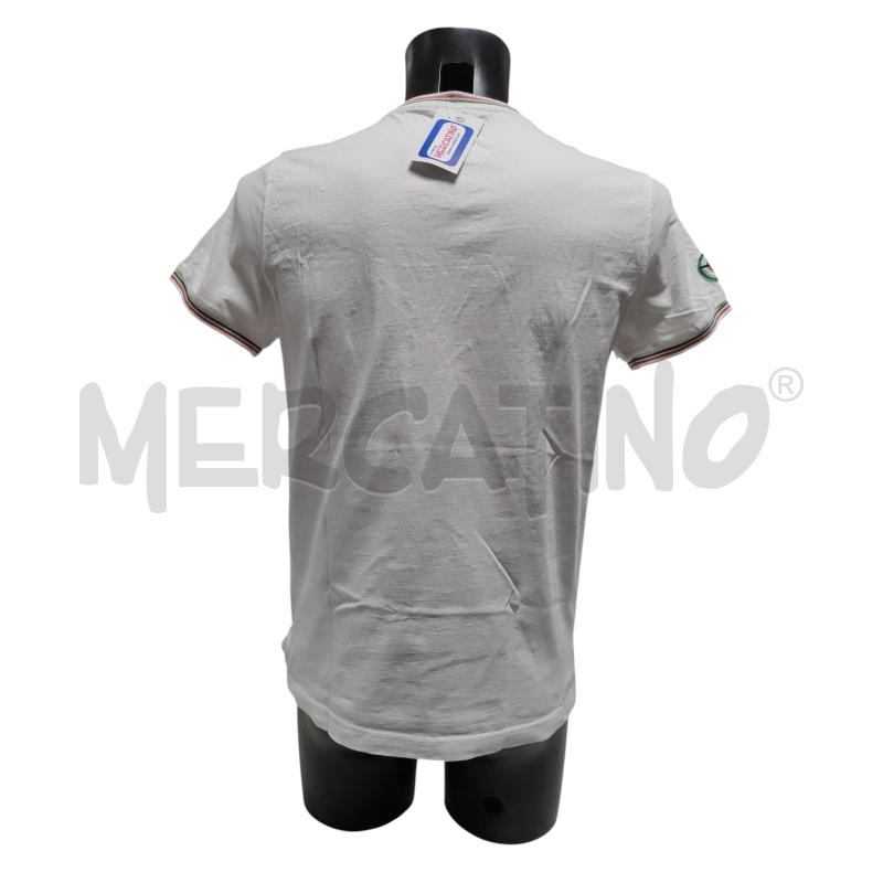 T SHIRT UOMO CALCIATORI PANINI MODENA BIANCO | Mercatino dell'Usato Torino via ceresole 3