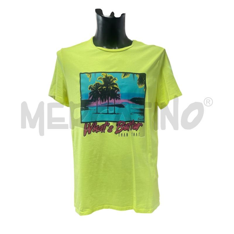 T SHIRT UOMO GUESS GIALLO BETTER  | Mercatino dell'Usato Torino via ceresole 1