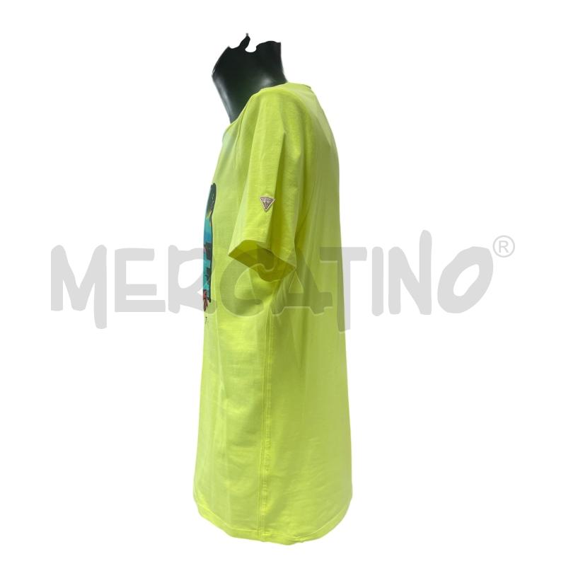 T SHIRT UOMO GUESS GIALLO BETTER  | Mercatino dell'Usato Torino via ceresole 2
