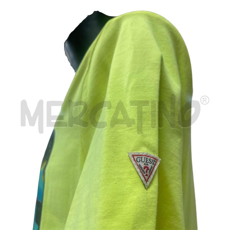 T SHIRT UOMO GUESS GIALLO BETTER  | Mercatino dell'Usato Torino via ceresole 4