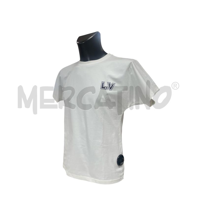 T SHIRT UOMO LOUIS VUITTON BIANCO  | Mercatino dell'Usato Torino via ceresole 4