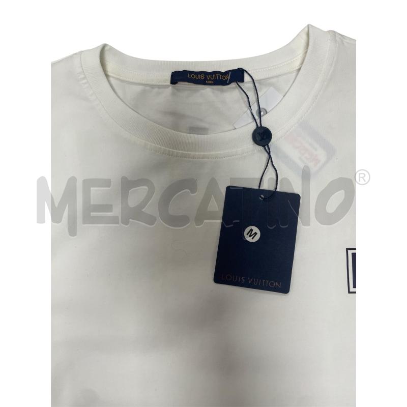 T SHIRT UOMO LOUIS VUITTON BIANCO  | Mercatino dell'Usato Torino via ceresole 5