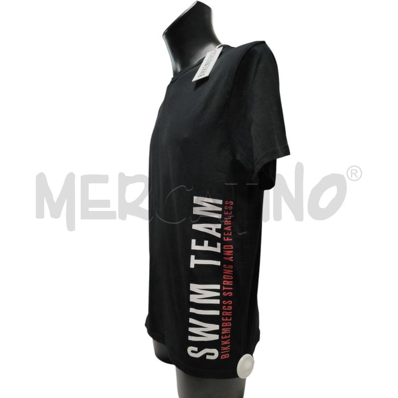 T SHIRT UOMO NERA BIKKEMBERGS | Mercatino dell'Usato Torino via ceresole 2