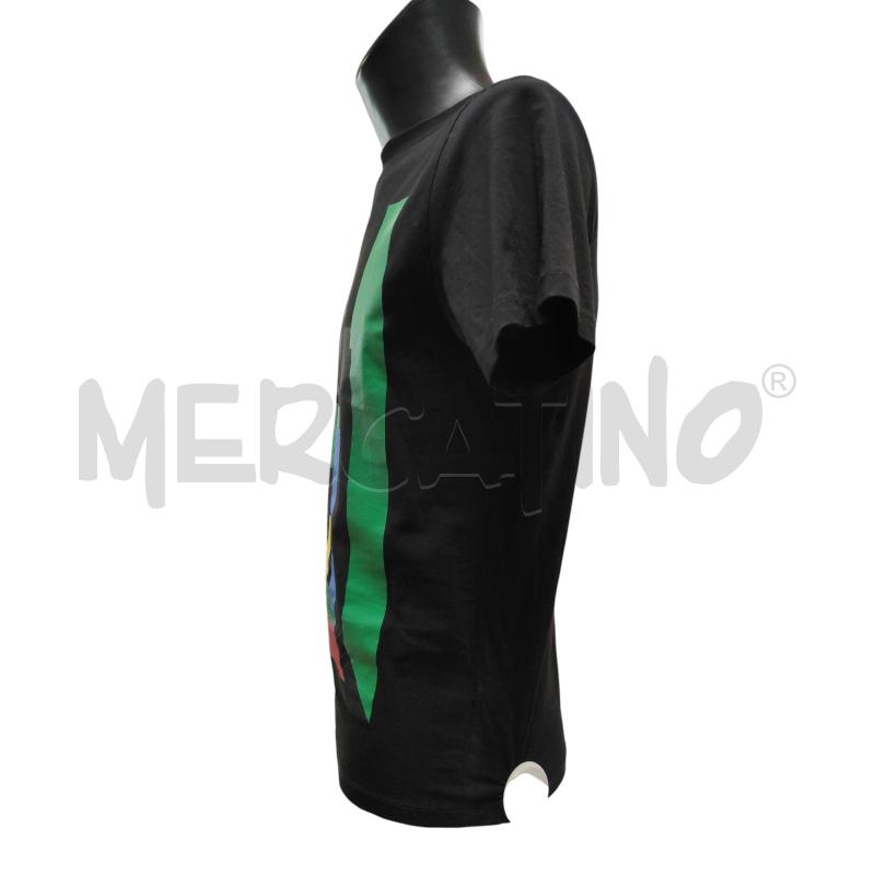 T SHIRT UOMO NERA MARCELO BURLON | Mercatino dell'Usato Torino via ceresole 2
