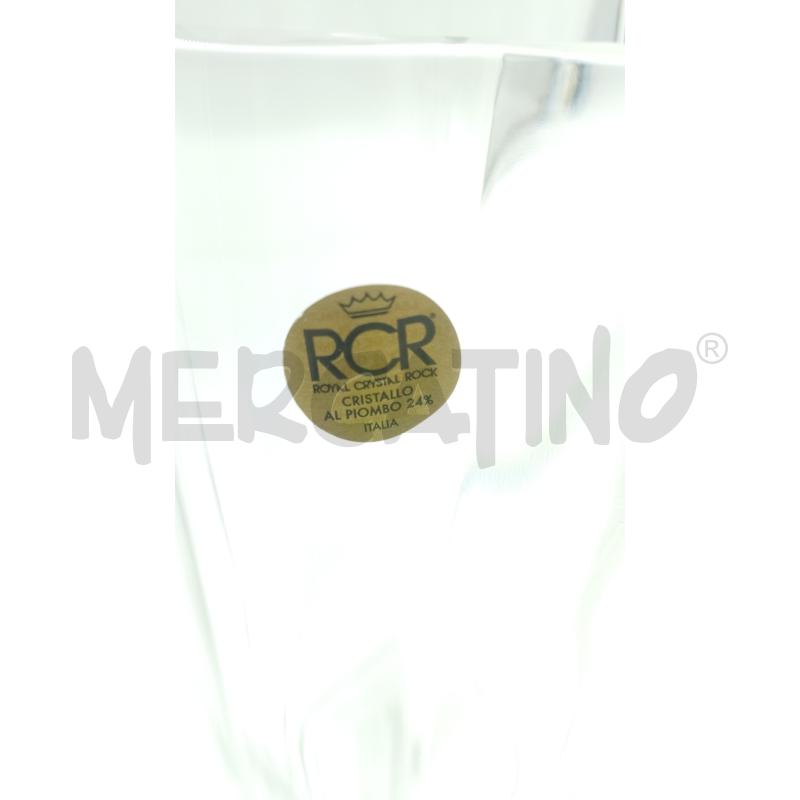 VASO CRISTALLO RCR | Mercatino dell'Usato Torino via ceresole 4
