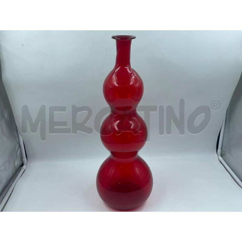 VASO PORTA FIORI ROSSO 52CM | Mercatino dell'Usato Torino via ceresole 1