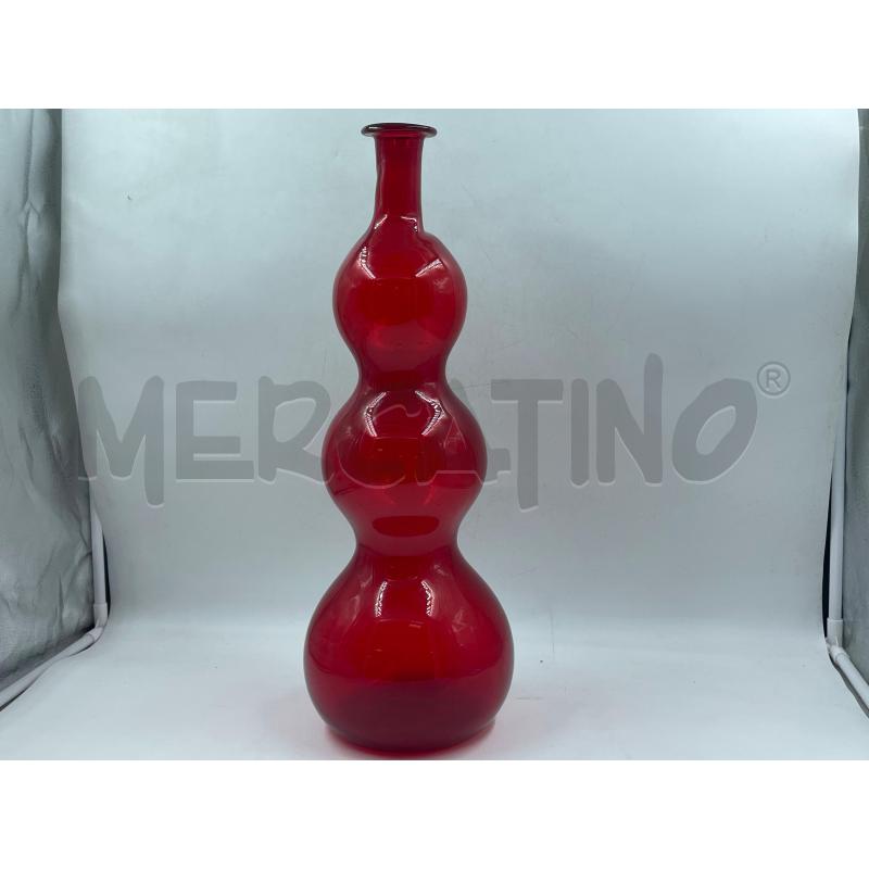 VASO PORTA FIORI ROSSO 52CM | Mercatino dell'Usato Torino via ceresole 5