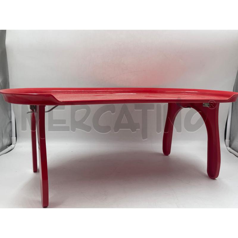 VASSOIO DA LETTO ROSSO | Mercatino dell'Usato Torino via ceresole 4