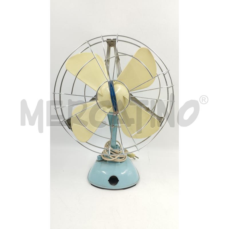 VENTILATORE VINTAGE AZZURRO | Mercatino dell'Usato Torino via ceresole 1
