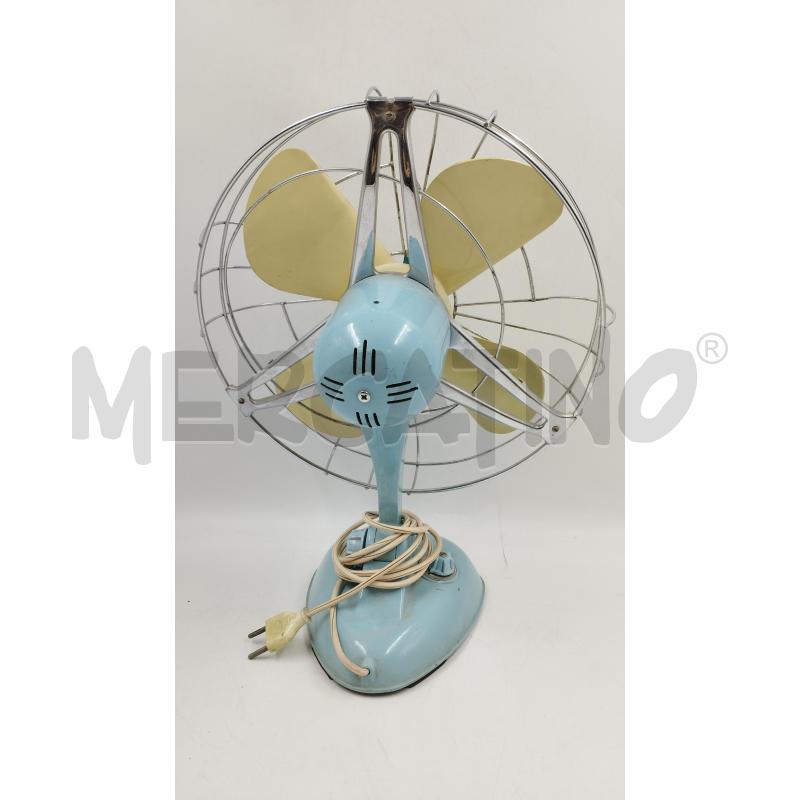 VENTILATORE VINTAGE AZZURRO | Mercatino dell'Usato Torino via ceresole 2