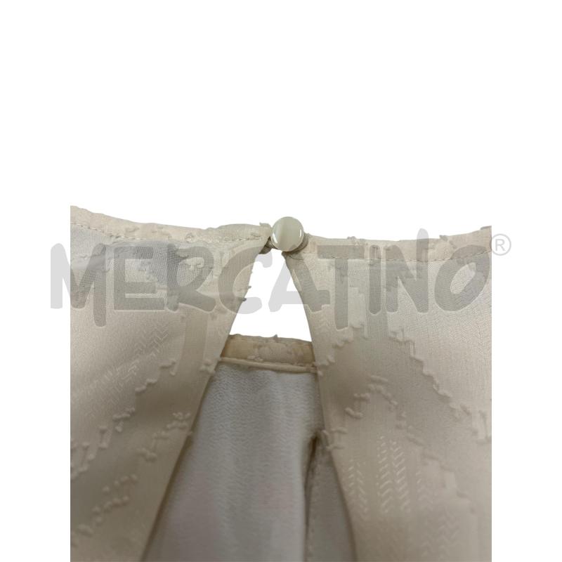 VESTITO DONNA ELEGANTE OTTOD'AME BIANCO ROMBI | Mercatino dell'Usato Torino via ceresole 5